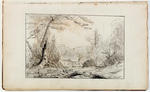 Thomas Cole - Sans titre, Indiens Fording une Rapid River
