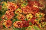 Pierre-Auguste Renoir - Brassée de roses