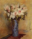 Pierre-Auguste Renoir - Vase de lilas et de roses