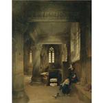 David Roberts - Intérieur de Rosslyn Chapel