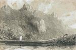 Edward Lear - Roches Morwell Sur le fleuve Tamar
