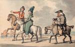Thomas Rowlandson - Gentilshommes à cheval