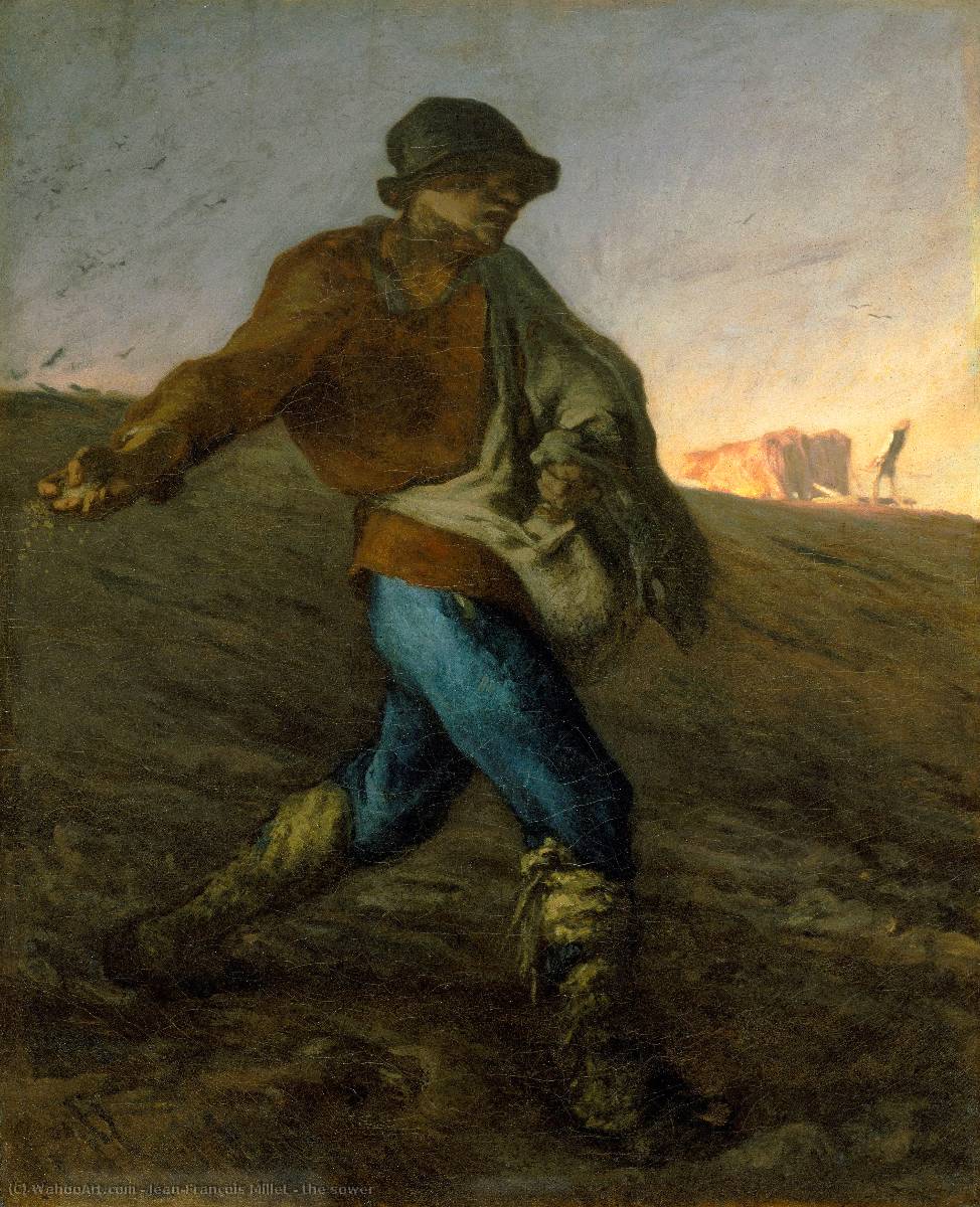 Réplique De Peinture la tondeuse de JeanFrançois Millet (18141875, France)